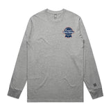 Poughkeepsie Black Rhinos  Gray Long Sleeve Tee