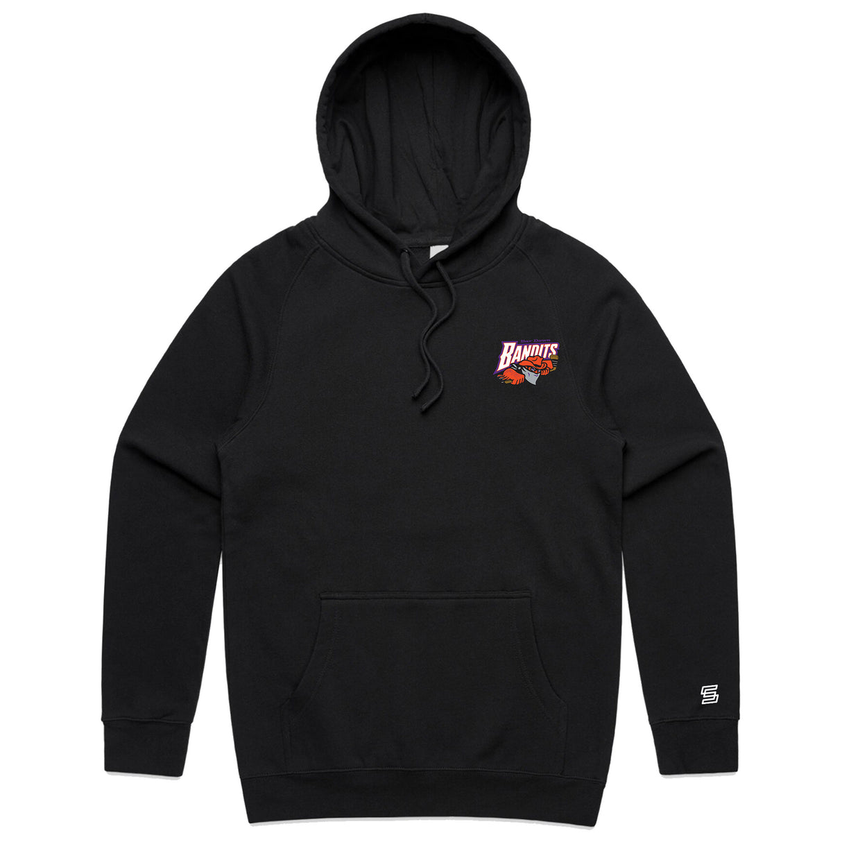 Bar Down Bandits  Black Hoodie