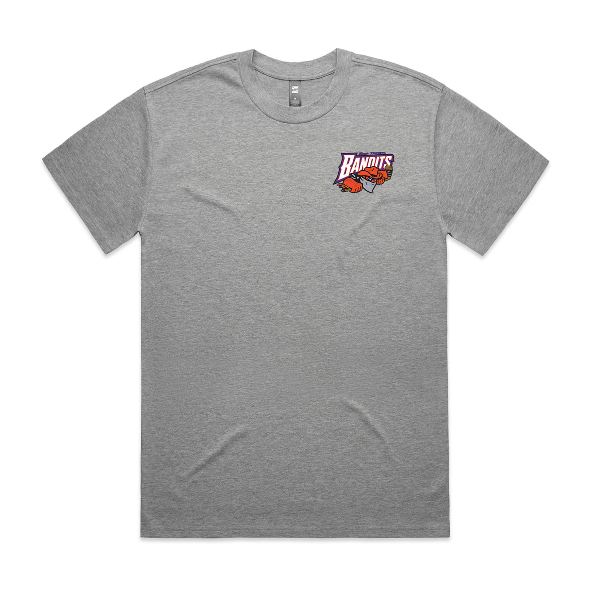 Bar Down Bandits  Gray Short Sleeve Tee