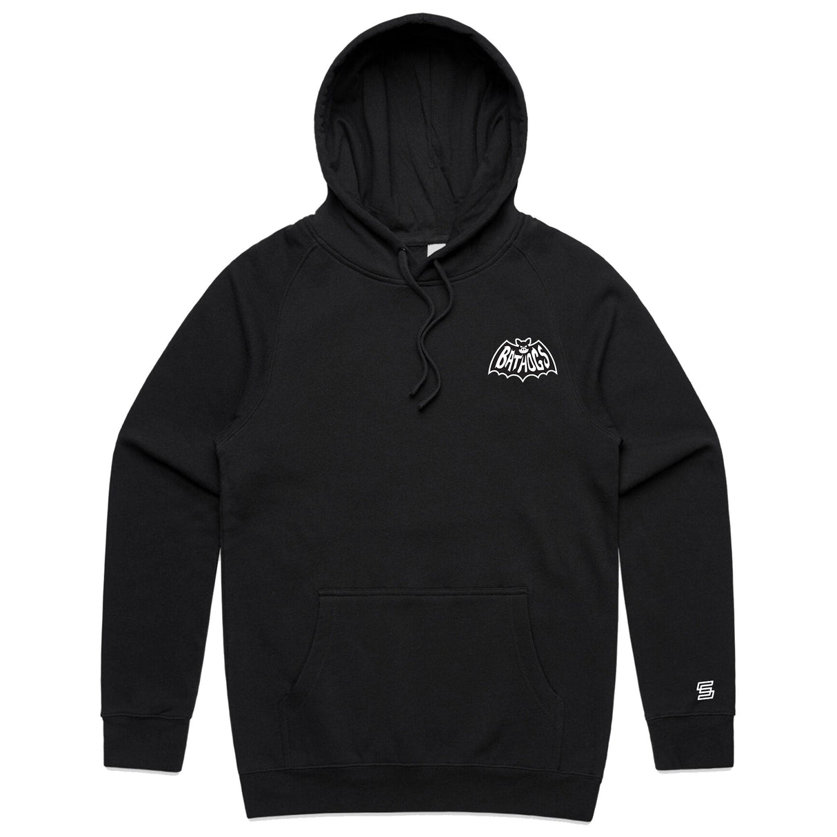 Bathogs  Black Hoodie