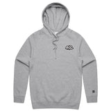 Bathogs  Gray Hoodie