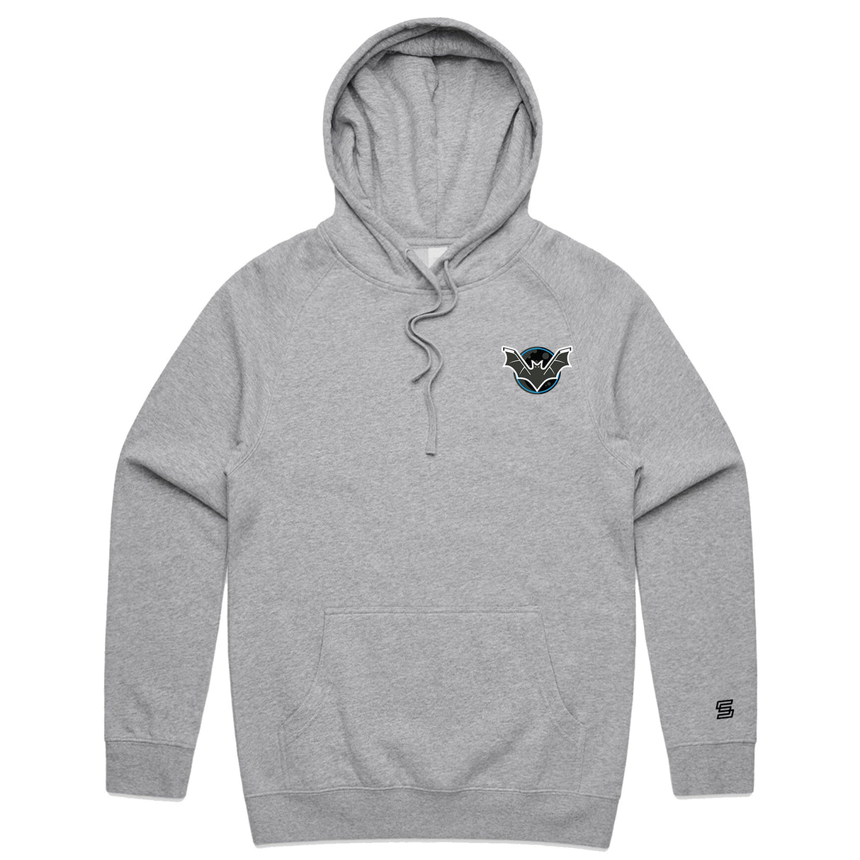 Bats  Gray Hoodie