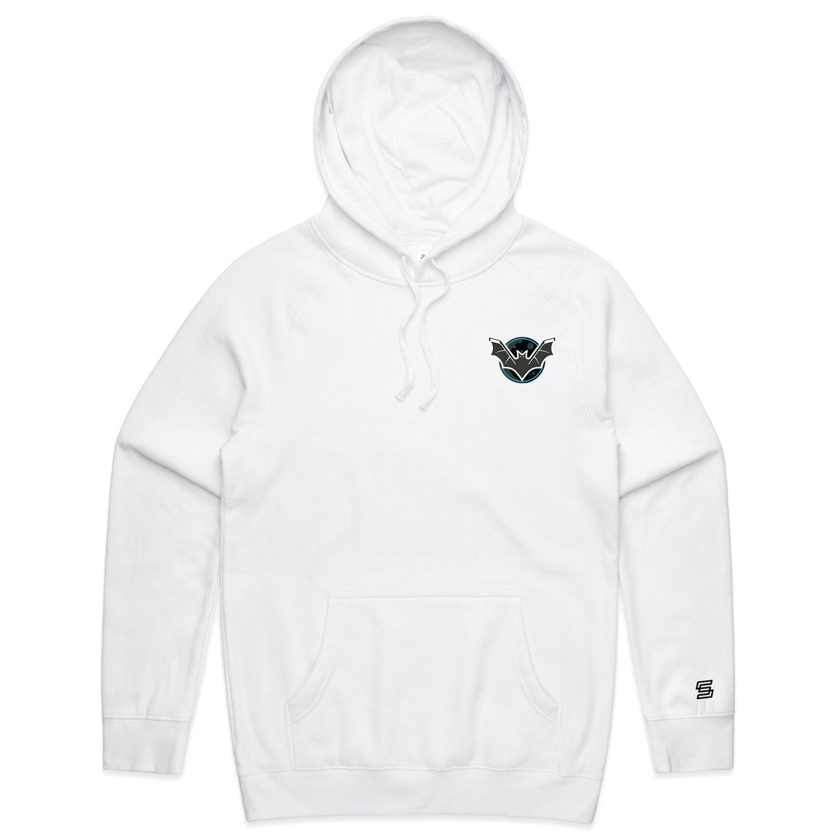 Bats  White Hoodie