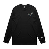 Bats  Black Long Sleeve Tee