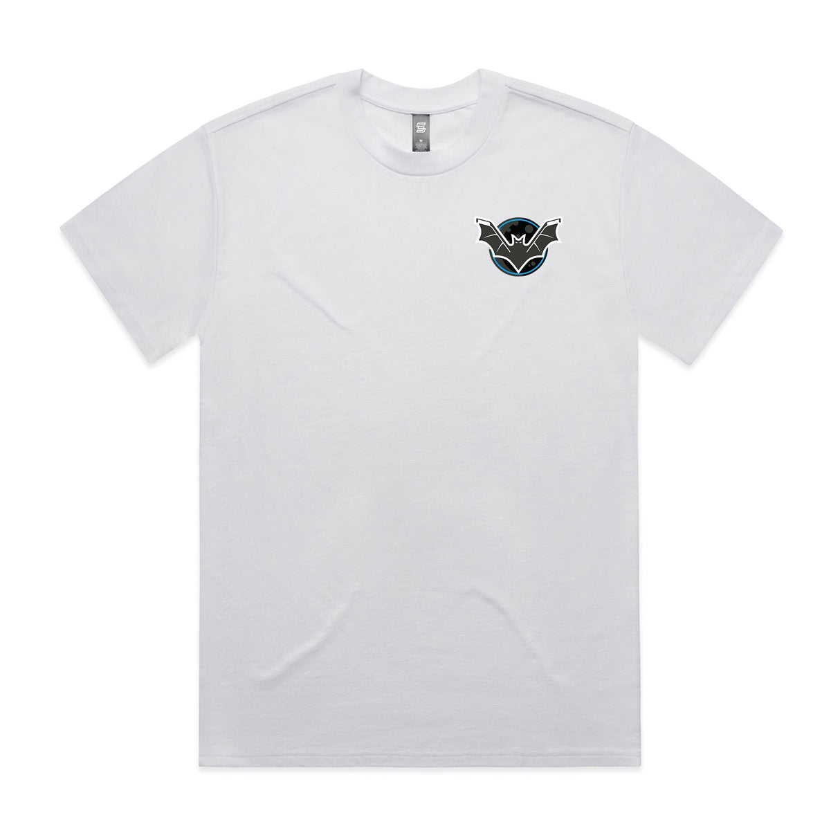 Bats  White Short Sleeve Tee