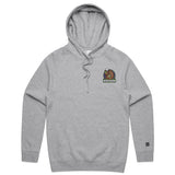 Bearly Sober  Gray Hoodie