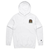 Bearly Sober  White Hoodie