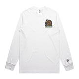 Bearly Sober  White Long Sleeve Tee