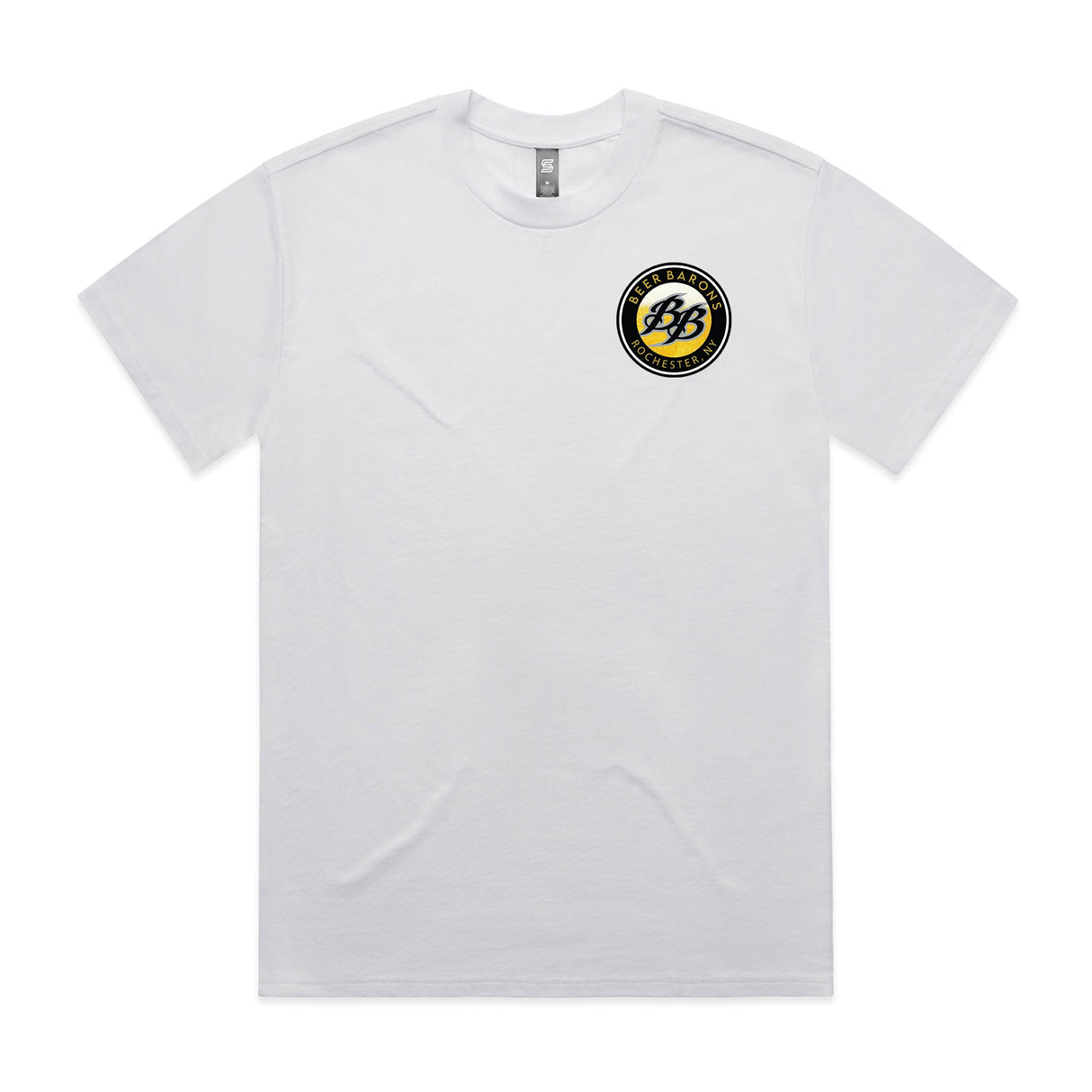 Beer Barons  White Short Sleeve Tee