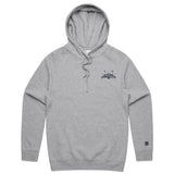 Bemidji Old Timers Blue  Gray Hoodie