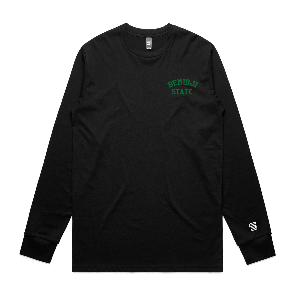 Bemidji State Beavers  Black Long Sleeve Tee