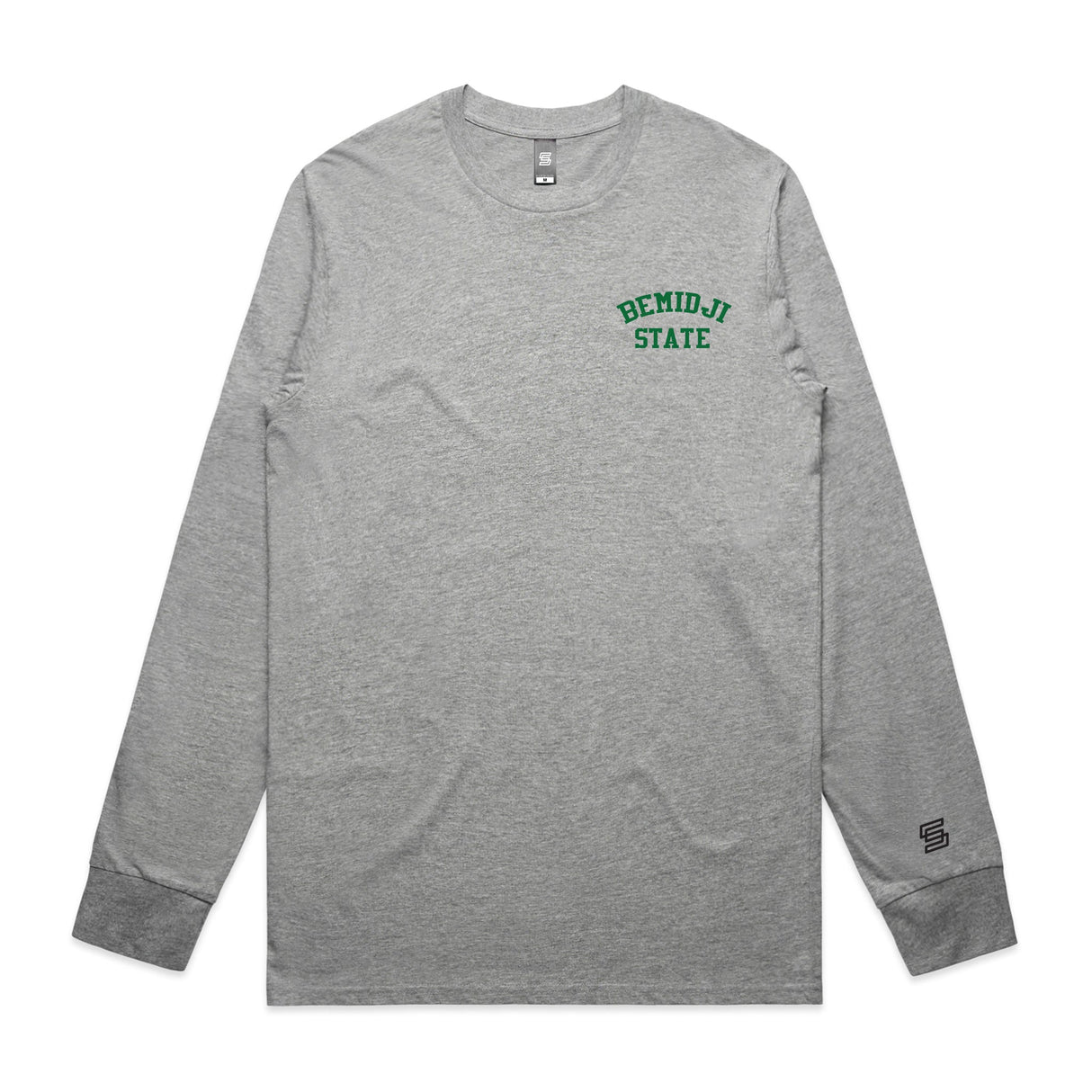 Bemidji State Beavers  Gray Long Sleeve Tee