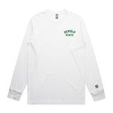 Bemidji State Beavers  White Long Sleeve Tee