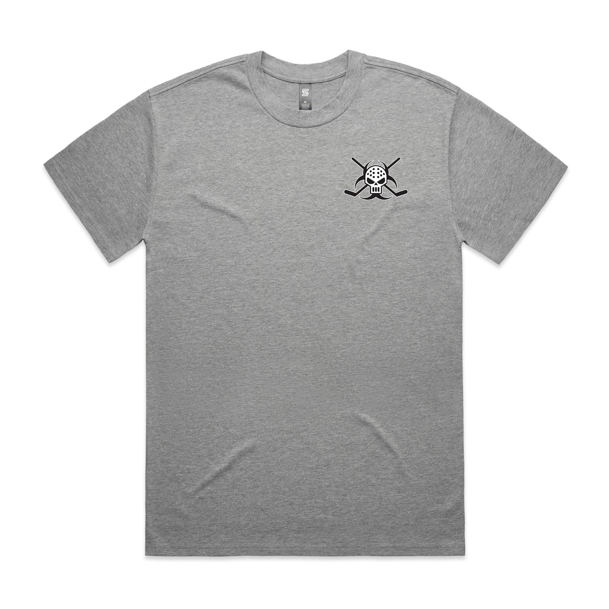 Biohazards  Gray Short Sleeve Tee