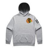 Hoodie Blackhawks 11 Gray