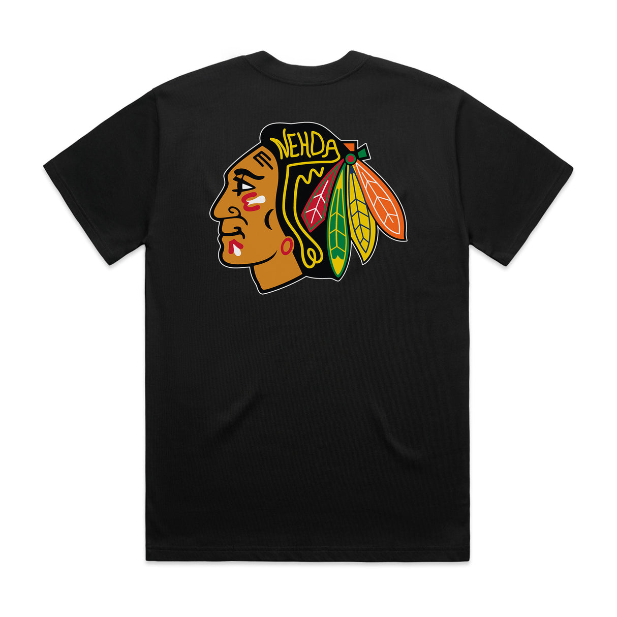 Short Sleeve Blackhawks 98 Black