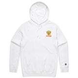 Briggs Depew Russia  White Hoodie