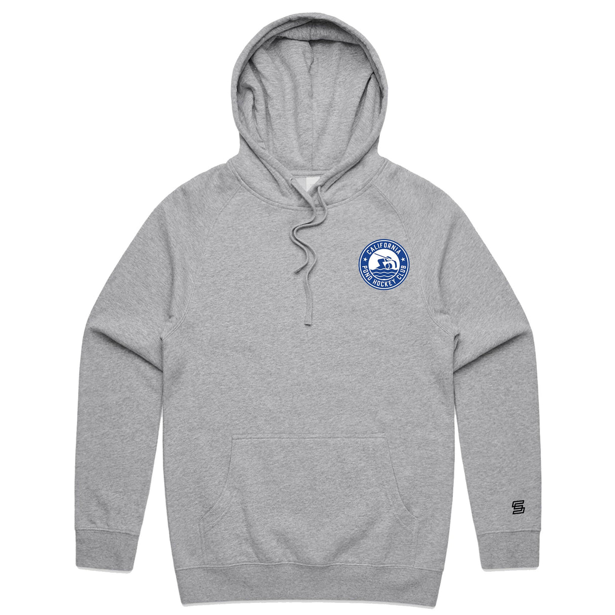 1-CA Pond Hockey Club  Gray Hoodie