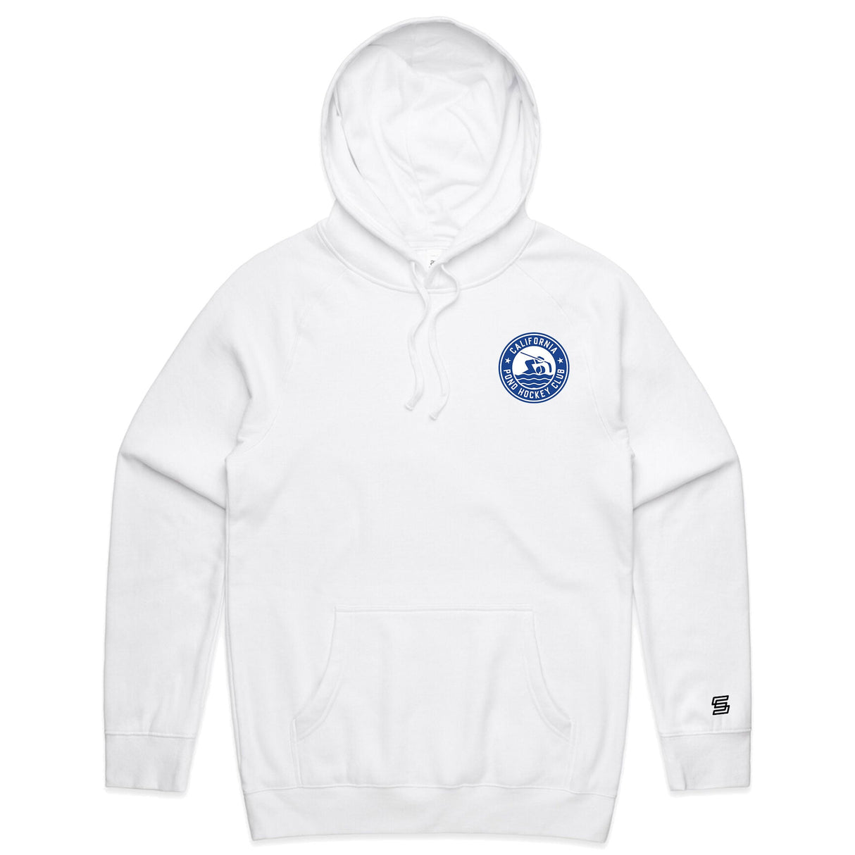 1-CA Pond Hockey Club  White Hoodie