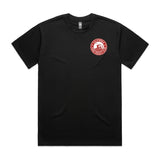 2-CA Pond Hockey Club  Black Short Sleeve Tee