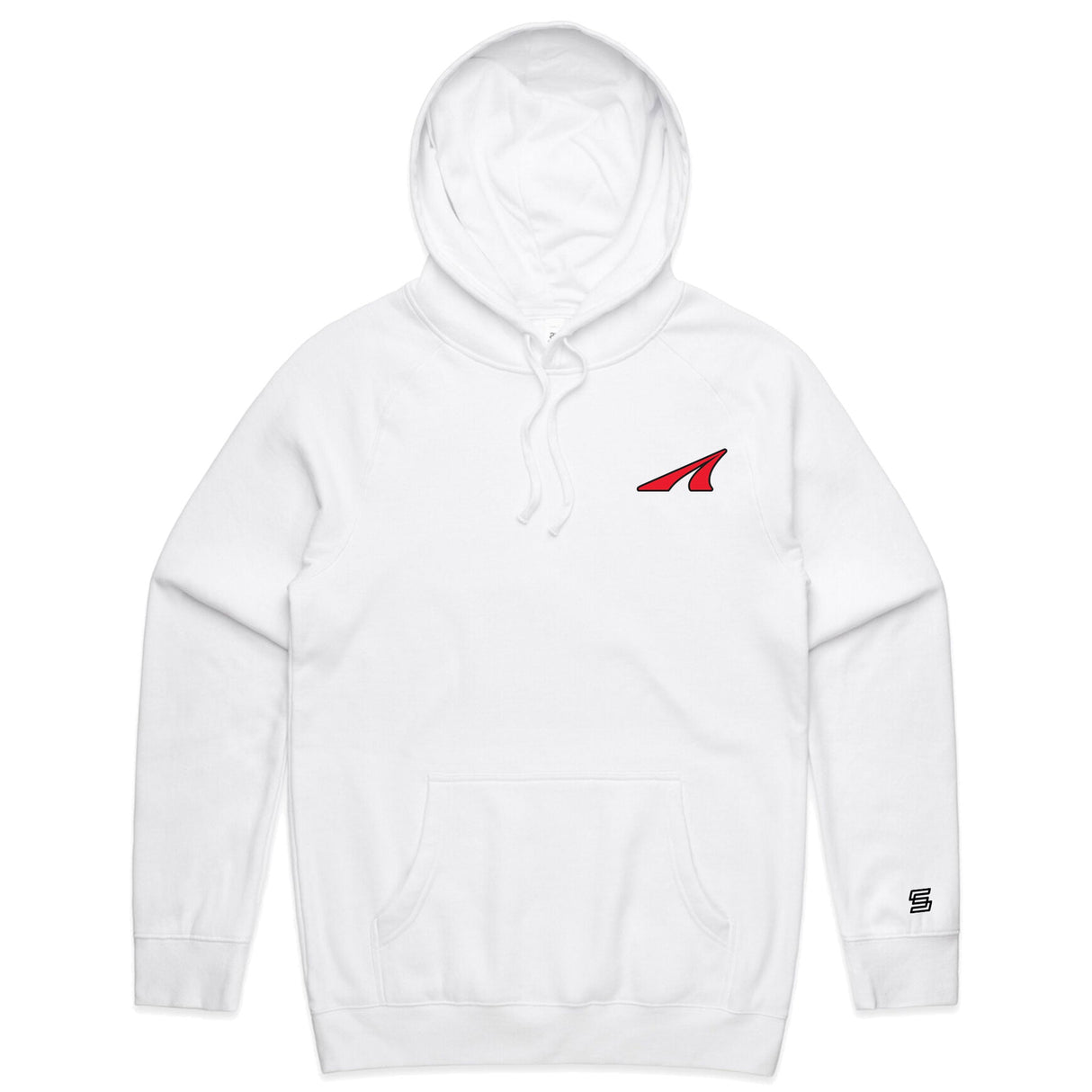 2-Calspan  White Hoodie