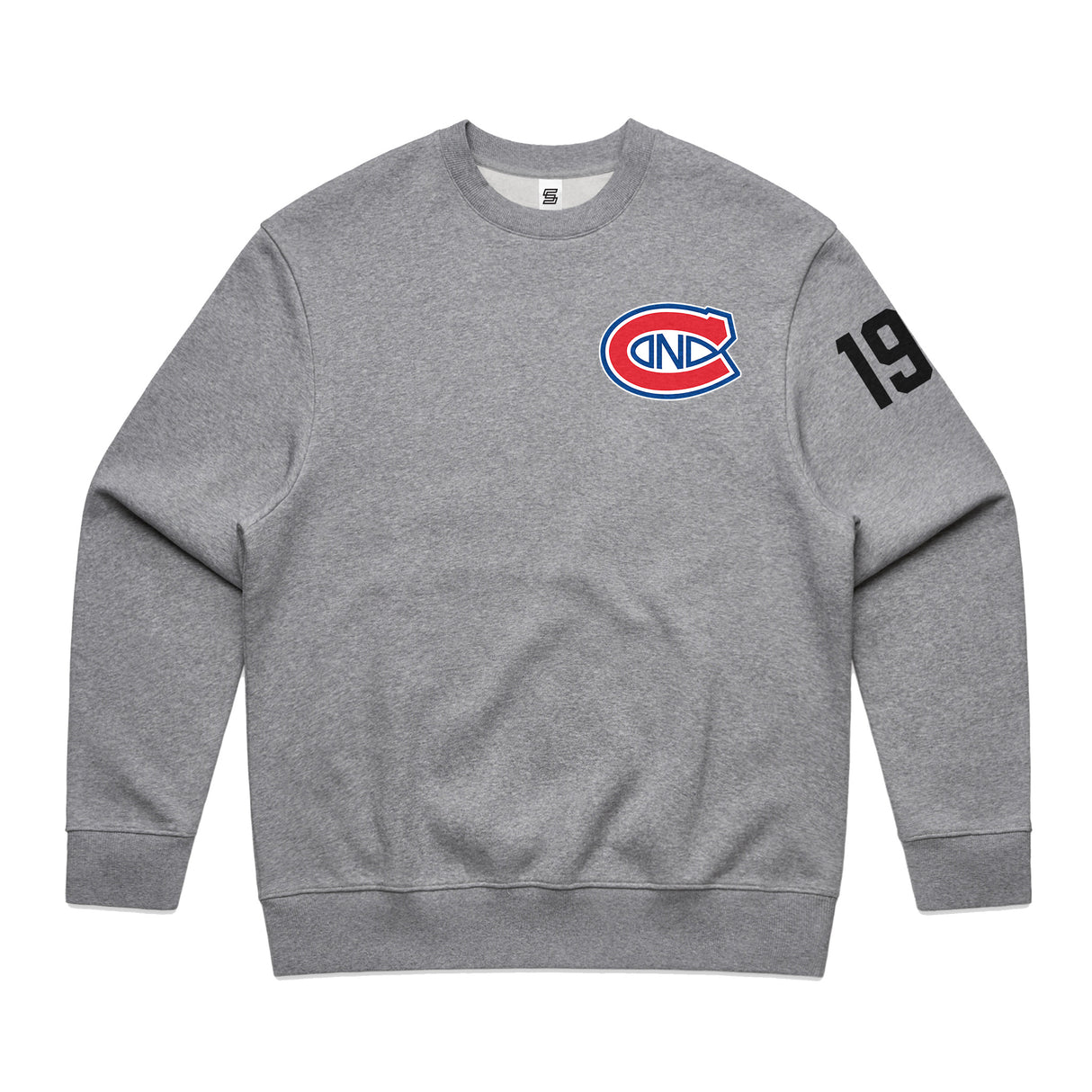 Crew Canadiens 19 Gray