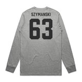 Long Sleeve Canadiens 63 Gray