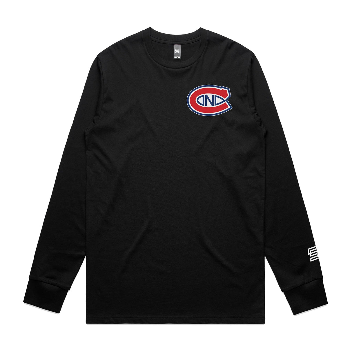 Long Sleeve Canadiens 27 Black