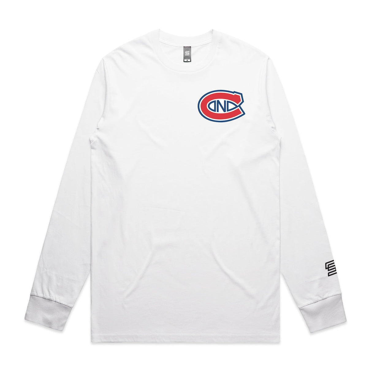 Long Sleeve Canadiens 16 White