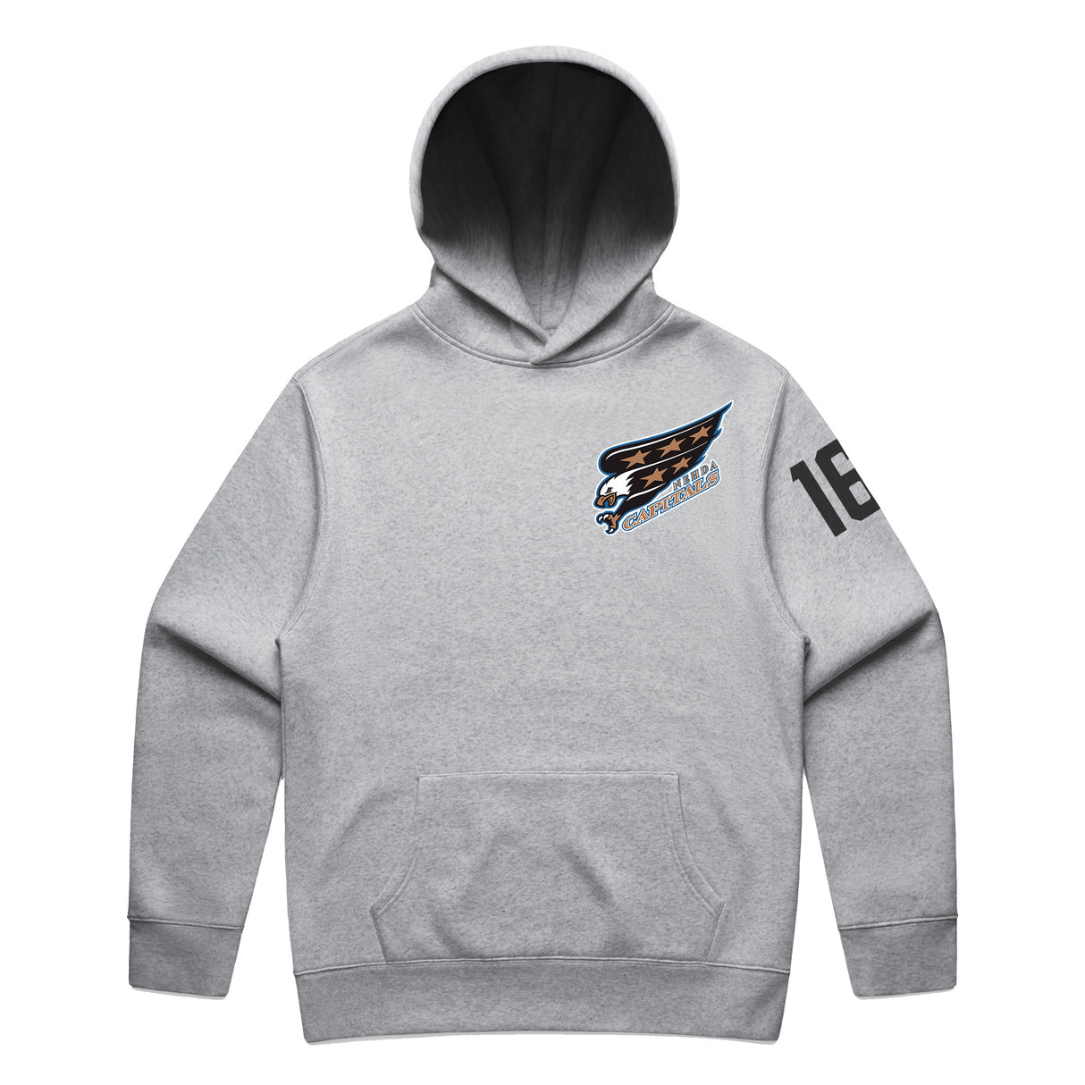 Hoodie Capitals 16 Gray