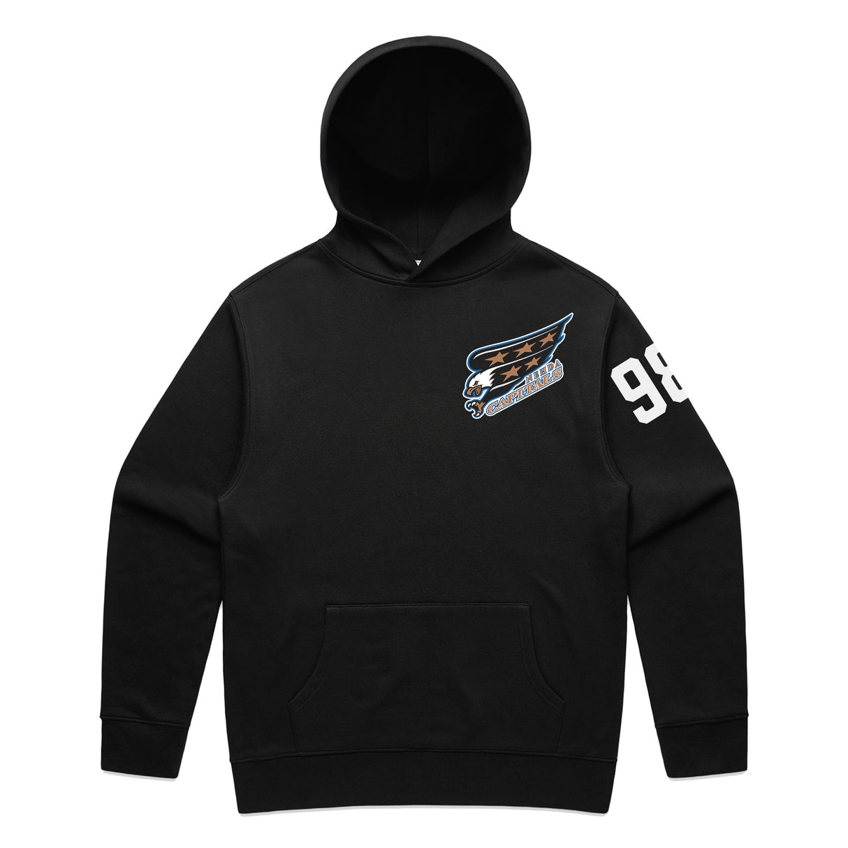 Hoodie Capitals 98 Black