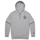 1-Central Coast Rhinos  Gray Hoodie