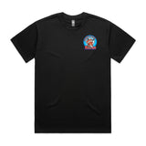 1-Central Coast Rhinos  Black Short Sleeve Tee