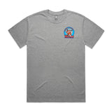 1-Central Coast Rhinos  Gray Short Sleeve Tee