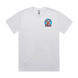 1-Central Coast Rhinos  White Short Sleeve Tee