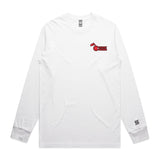 2-Cherry Pickers  White Long Sleeve Tee