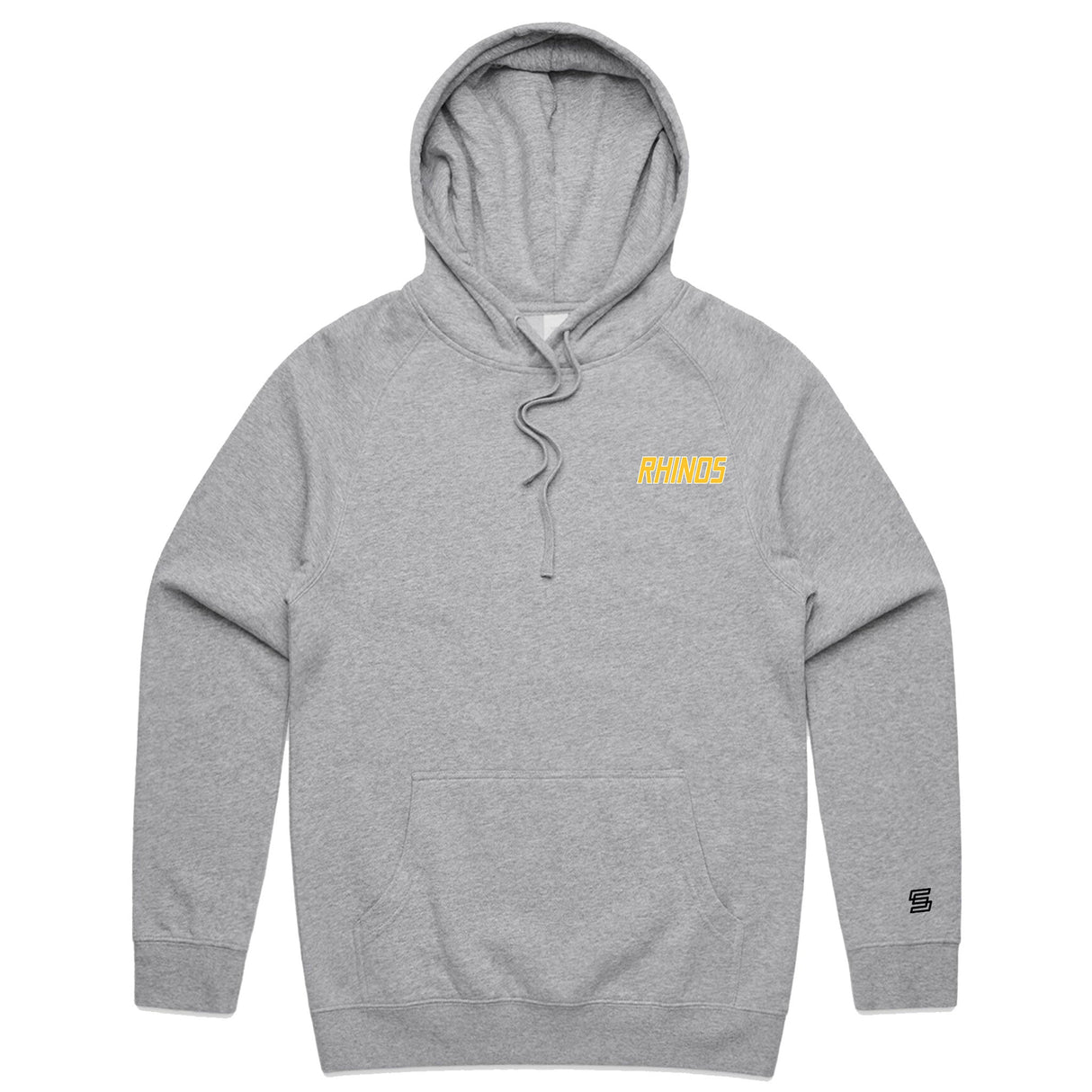 1-Chief Rhinos  Gray Hoodie