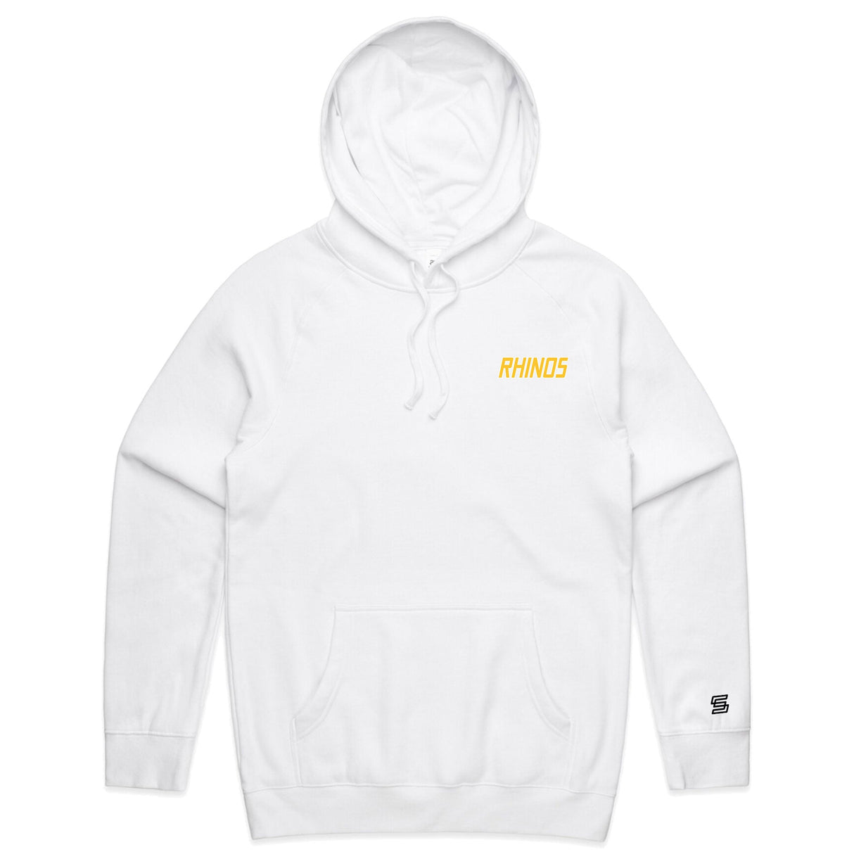 1-Chief Rhinos  White Hoodie