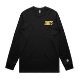 2-Chiefs  Black Long Sleeve Tee