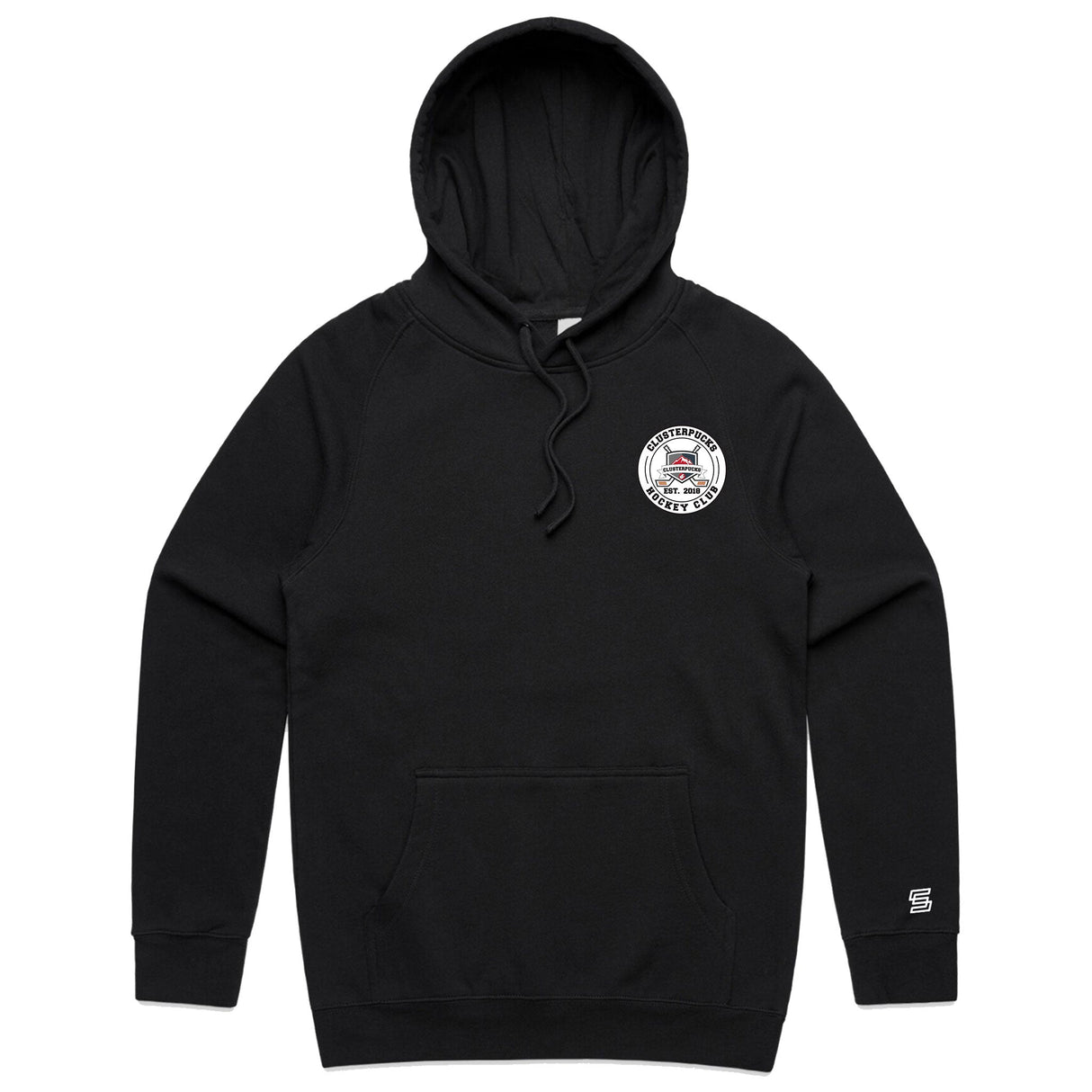 1-Clusterpucks Glenn Tendler  Black Hoodie