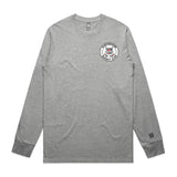 1-Clusterpucks Glenn Tendler  Gray Long Sleeve Tee