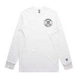 1-Clusterpucks Glenn Tendler  White Long Sleeve Tee