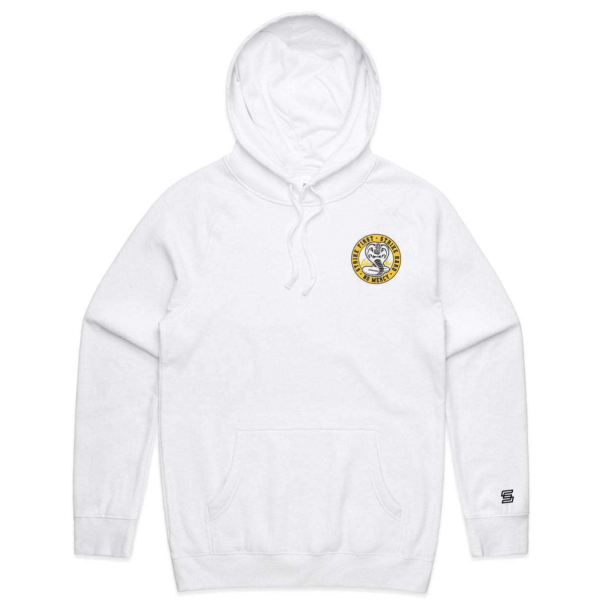 3-Cobra Kai  White Hoodie