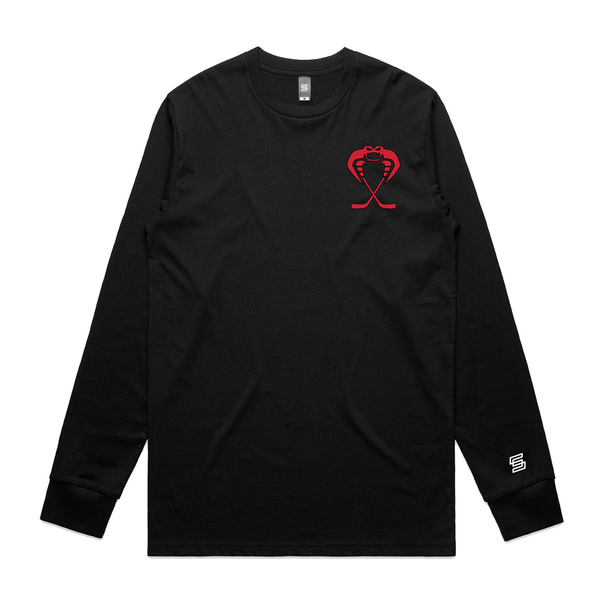 1-Cobra  Black Long Sleeve Tee