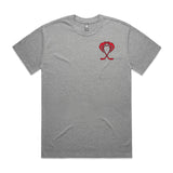 1-Cobra  Gray Short Sleeve Tee