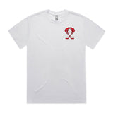 1-Cobra  White Short Sleeve Tee