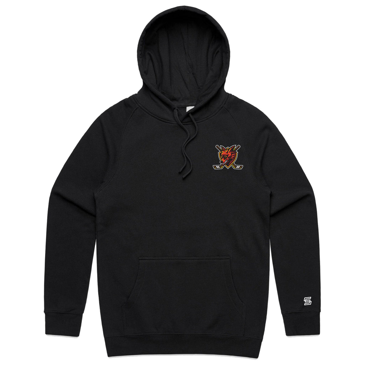 1-Coyote Joes  Black Hoodie