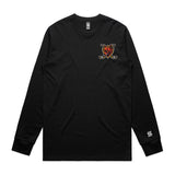 1-Coyote Joes  Black Long Sleeve Tee