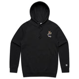 2-Coyotes  Black Hoodie