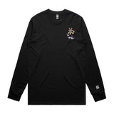 2-Coyotes  Black Long Sleeve Tee